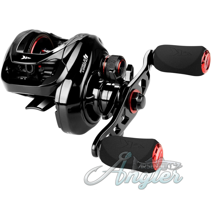 Angler Arsenal KastKing Royale Legend II Baitcasting Reel Combo for Fishing