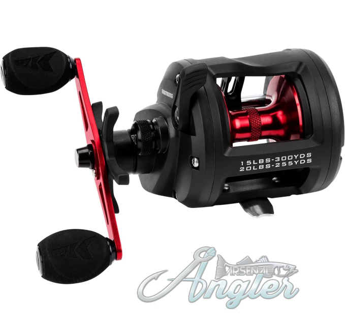 Angler Arsenal ReKon Round Baitcasting Reel for Saltwater Fishing
