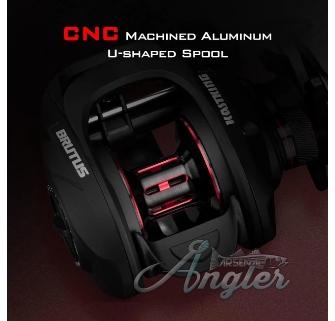 KastKing Royale Advantage Rod and Brutus Baitcasting Reel Combo by Angler Arsenal for Fishing