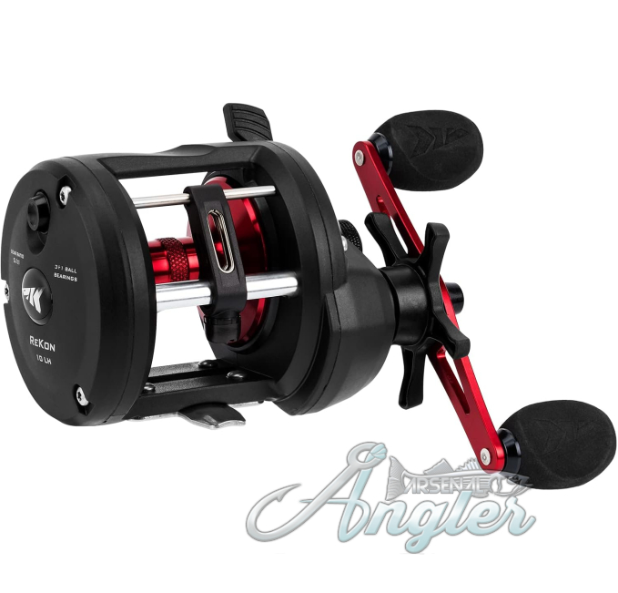 ReKon Round Baitcasting Reel by Angler Arsenal for Smooth Casting