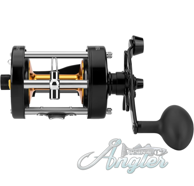 Round Baitcasting Fishing Reel with 5.0:1 Gear Ratio Angler Arsenal