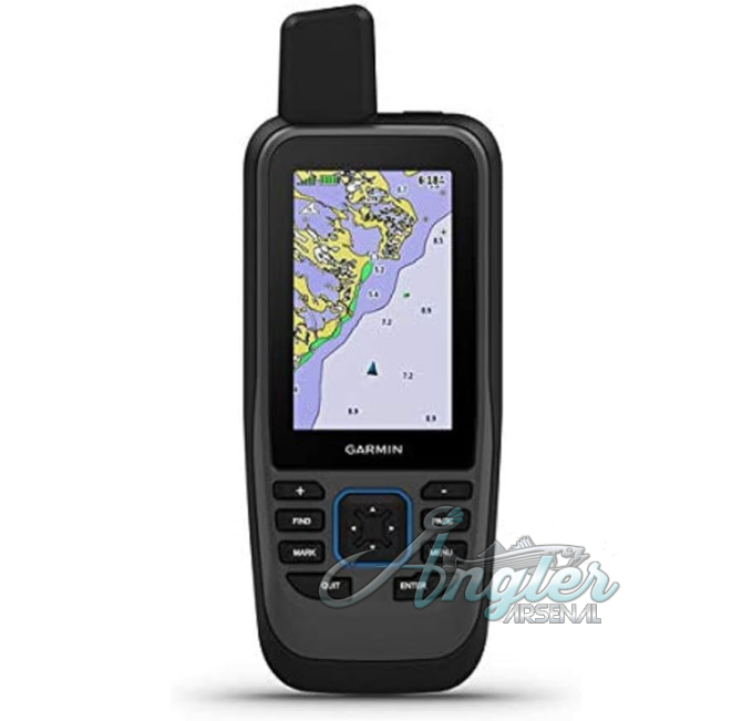 Garmin GPSMAP 86SC Floating Handheld by Angler Arsenal with BlueChart G3