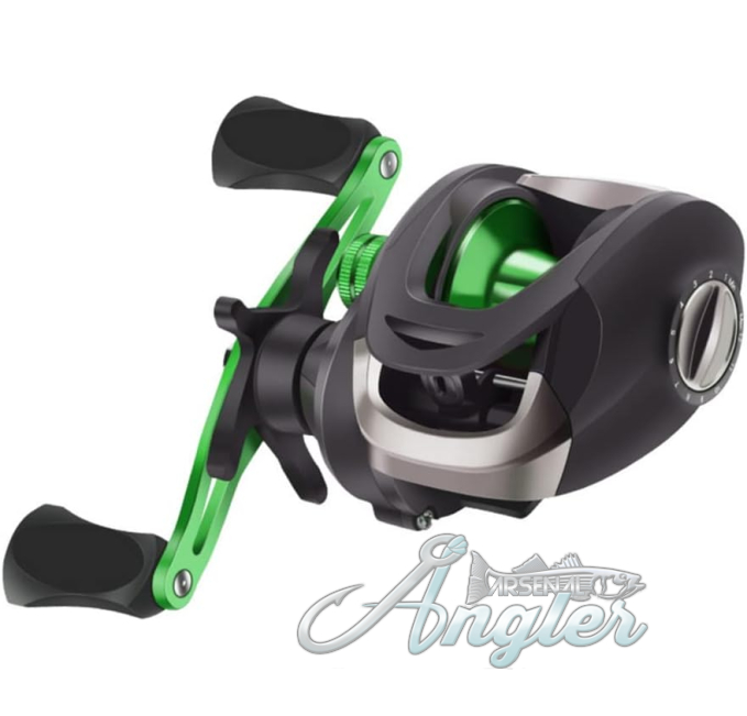 Fishing Baitcasting Reel 7.21 Gear Ratio with Magnetic Adjustment by Angler Arsenal