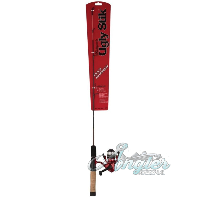 Ugly Stik Dock Runner Spinning Combo Medium 3 Foot Angler Arsenal