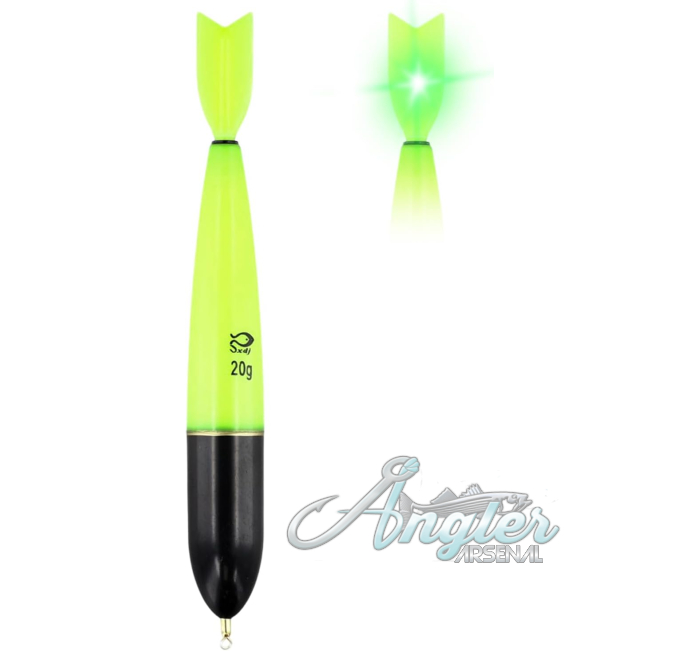LED Luminous Rocket Fishing Floats for Night Fishing at Angler Arsenal