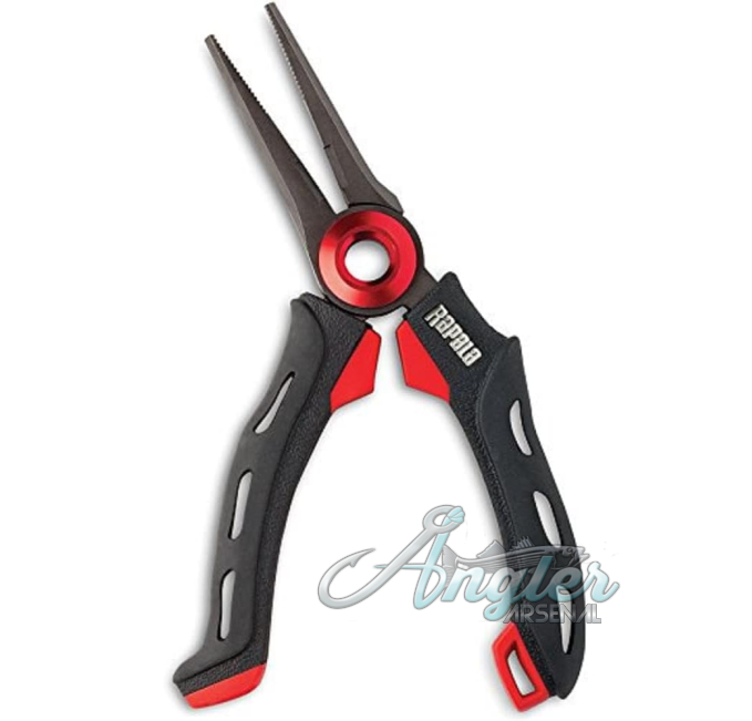 Rapala 4 Inch Mag Spring Pliers Black Red for Angler Arsenal