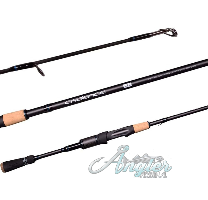 Cadence CR7 Spinning Rod with Fuji Reel Seat Angler Arsenal