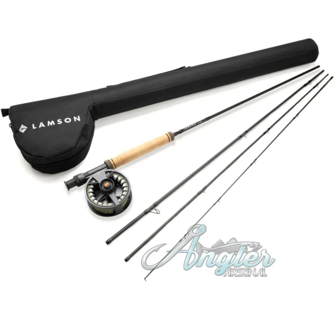 Fly Rod and Reel Combo 8wt Lamson Liquid by Angler Arsenal