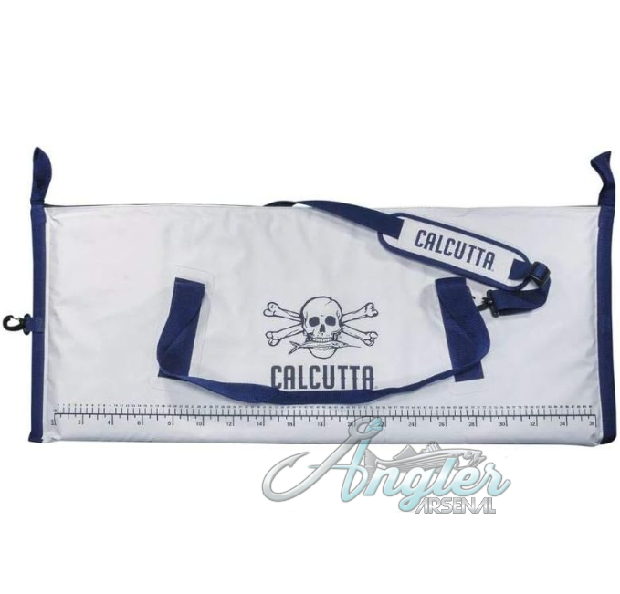 Calcutta Insulated Fish Bag Waterproof Cooler with Ruler Angler Arsenal