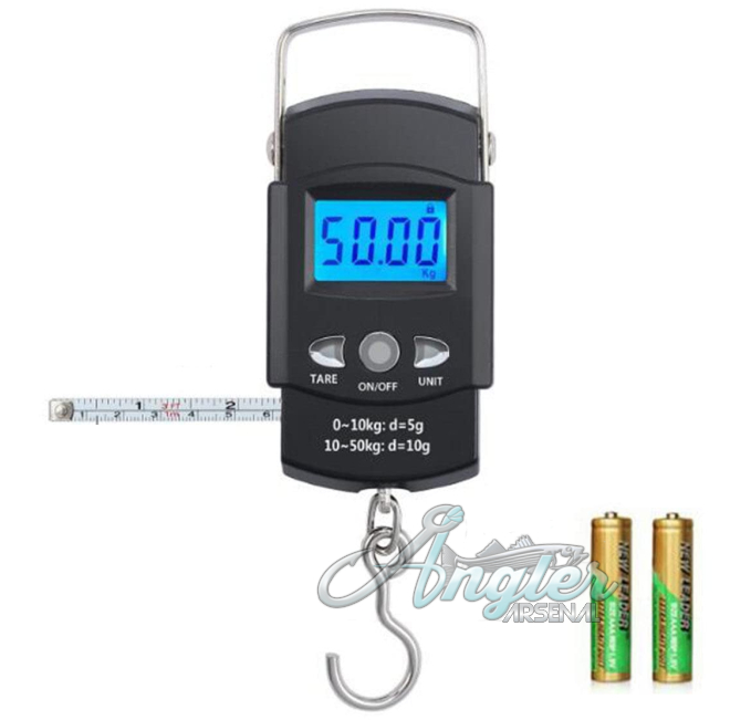 TXY Portable 110lb Fishing Scale with LCD Display Angler Arsenal