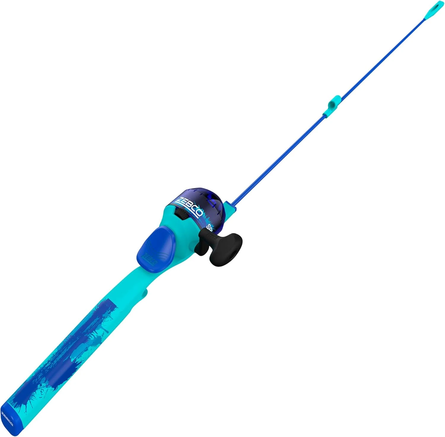 Zebco Kids Splash Fishing Combo Angler Arsenal Pre Spooled Rod