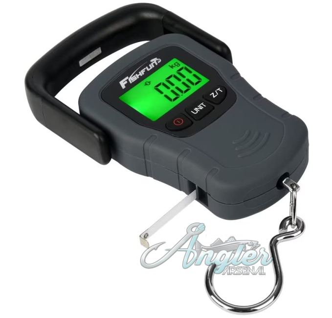 Fishfun Digital Hanging Scale for Fishing 110lb Angler Arsenal