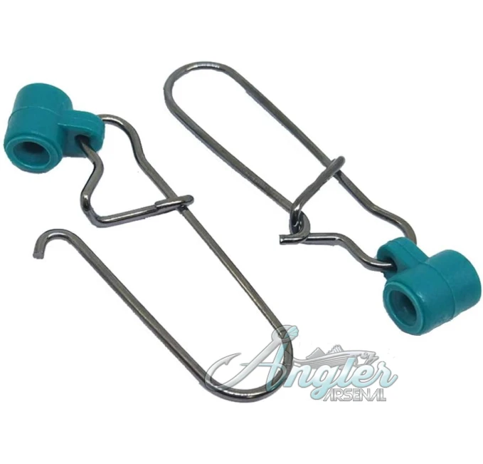 25/50/100 PCS Fishing Sinker Slides Duo Lock Snaps Angler Arsenal