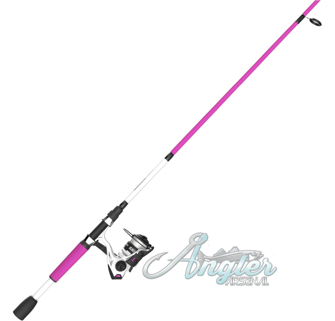 Zebco Roam Fishing Combo Angler Arsenal Size 20 Reel Pink