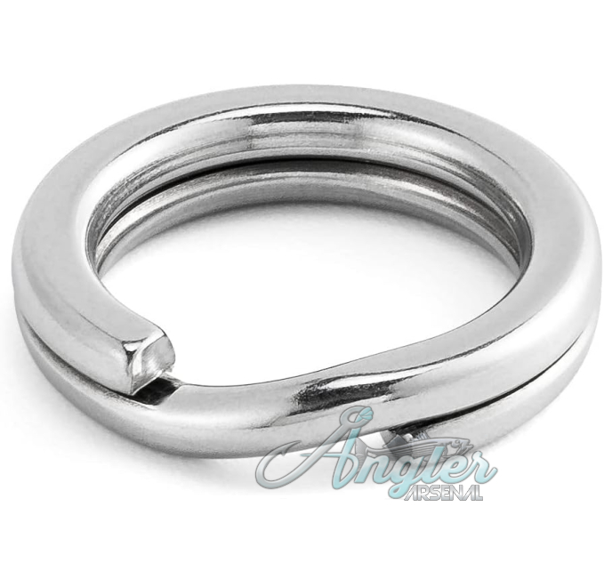 Saltwater Terminal Tackle 100-Pack Split Rings Angler Arsenal