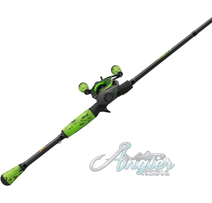 Lews Mach 2 Baitcast Combo Angler Arsenal 7ft Medium Heavy
