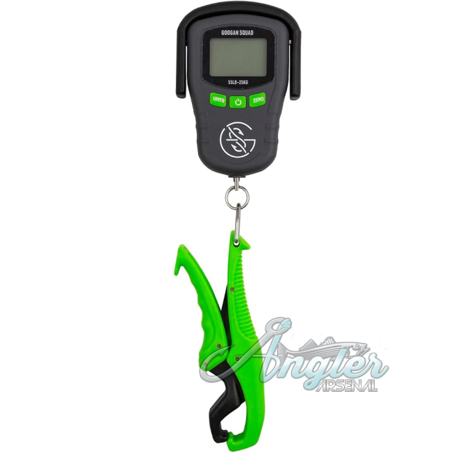 Googan Squad Digital Fish Scale Angler Arsenal with Lip Grip