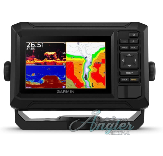 Garmin ECHOMAP UHD2 5" Chartplotter 52cv Angler Arsenal
