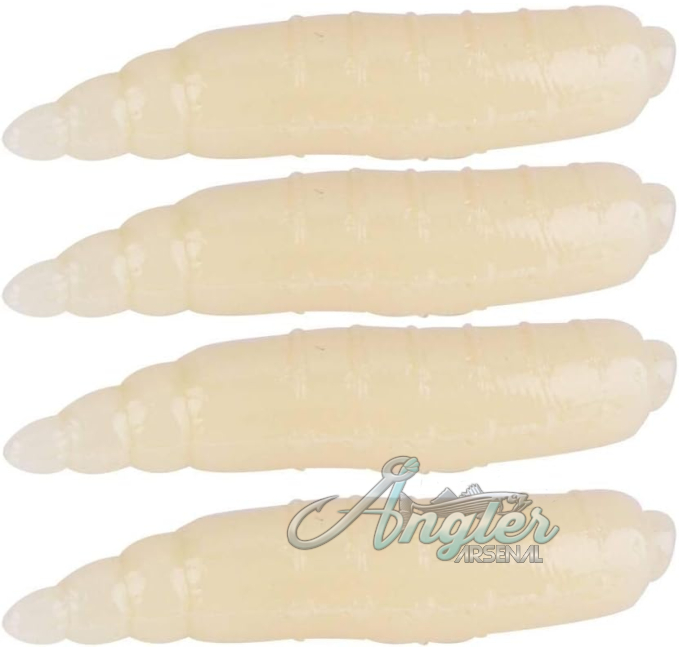 Artificial Soft Lures Angler Arsenal 200pcs 17mm Maggot Grubs