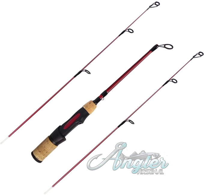 Aventik Ultralight Ice Fishing Rod from Angler Arsenal for Walleye