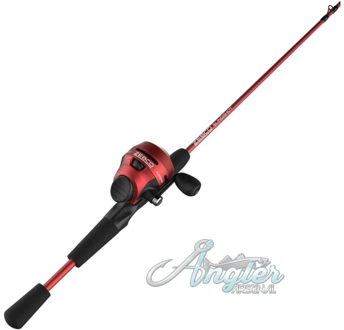 Zebco Slingshot Spincast Combo Right Hand Retrieve Angler Arsenal