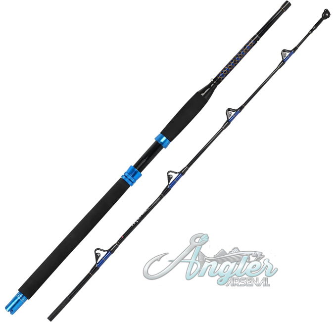 Fiblink Saltwater Trolling Rod 6ft Conventional Boat Rod Angler Arsenal