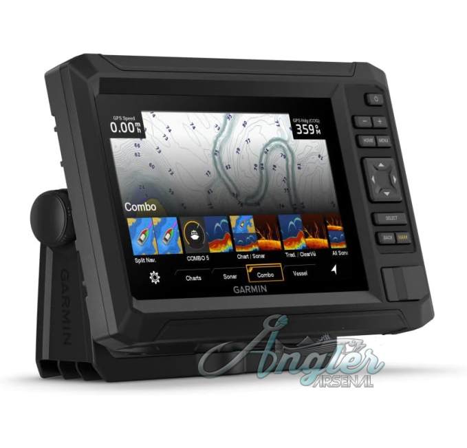 Garmin ECHOMAP UHD2 72cv Chartplotter Angler Arsenal Bundle