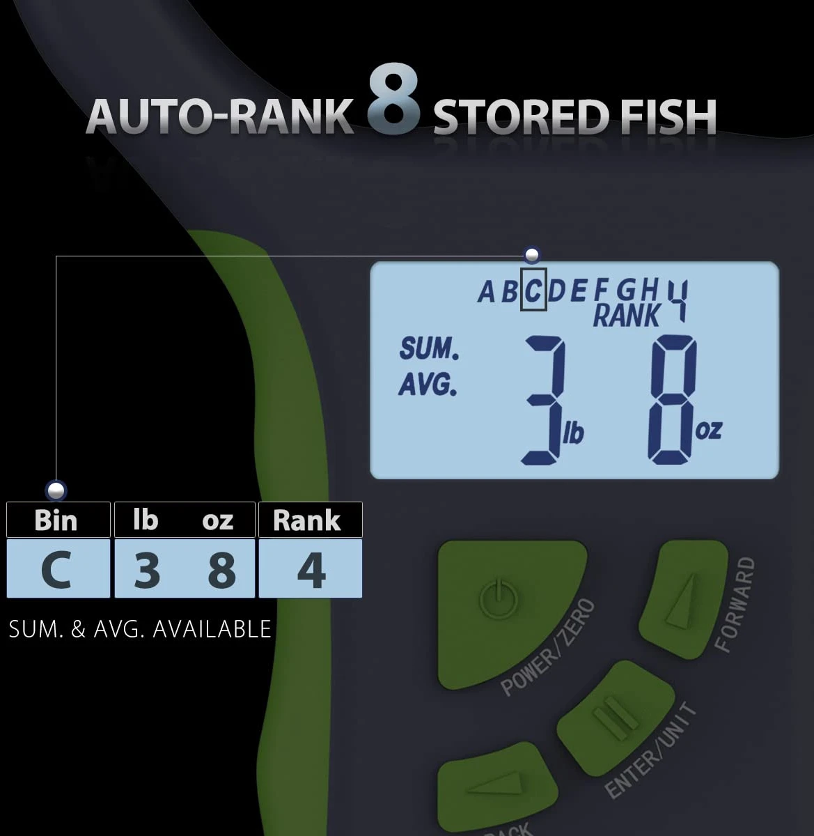 SNAIL TRAIL 50 lb Digital Bass Fish Scale at Angler Arsenal - Image 2