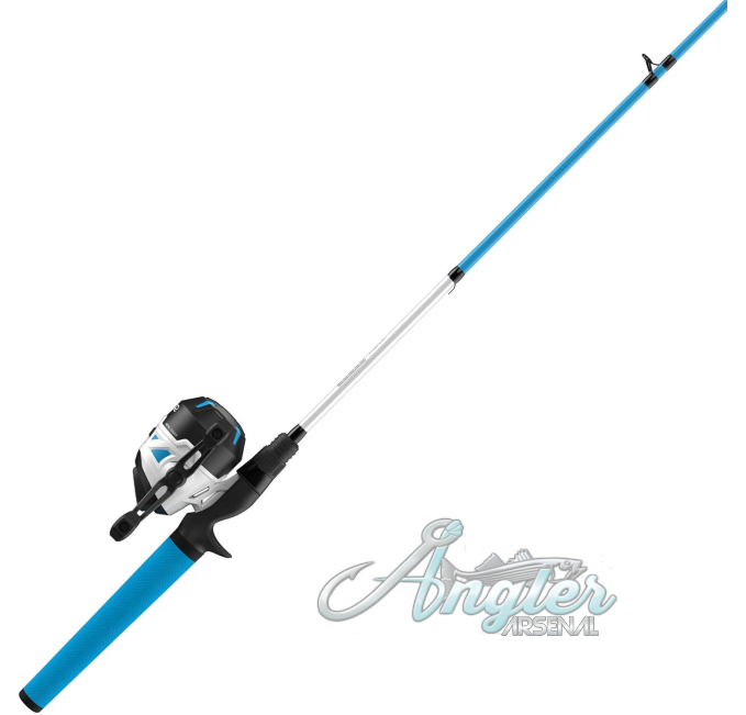 Zebco Roam Spincast Fishing Combo Angler Arsenal 6 Foot Rod
