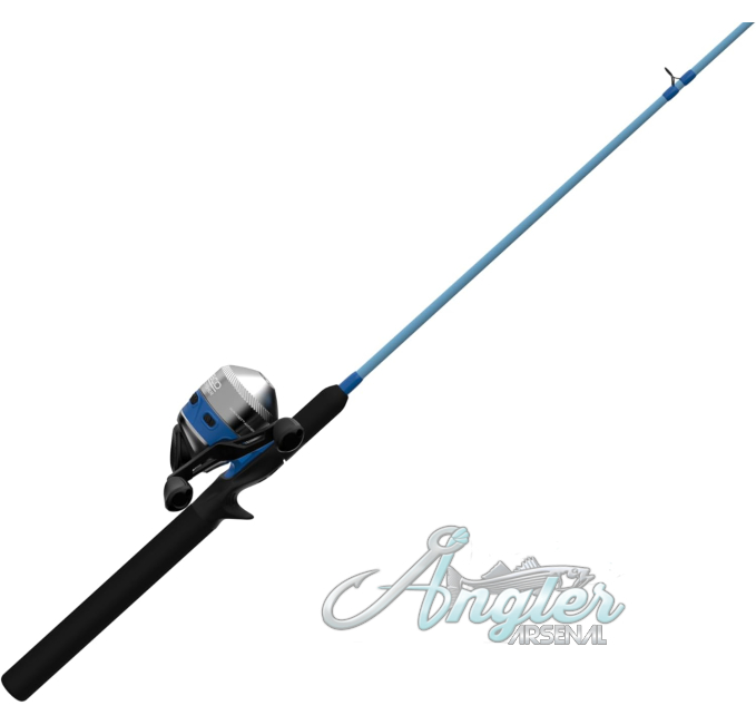 Zebco 33 Salt Fisher Spincast Rod Angler Arsenal Fishing Combo