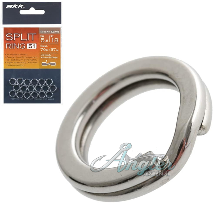BKK Split Ring 51 Angler Arsenal Stainless Steel Fishing Set
