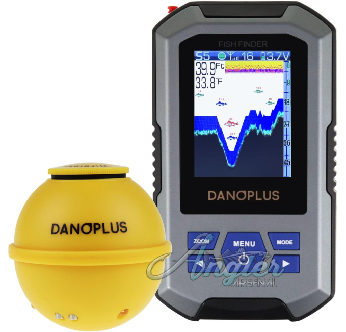 Wireless Fish Finder at Angler Arsenal with 147ft Depth Sensor