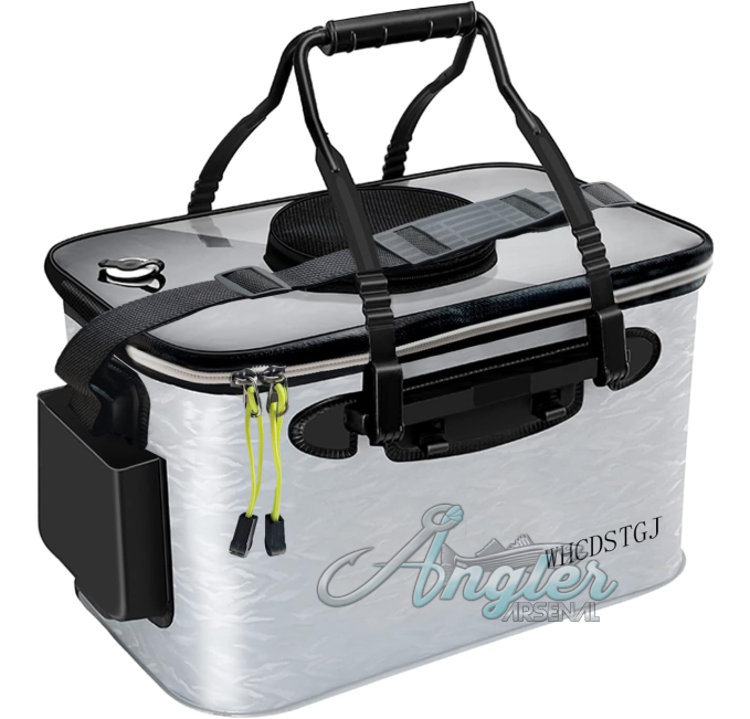 WHCDSTGJ Live Bait Storage Bucket for Fishing Angler Arsenal