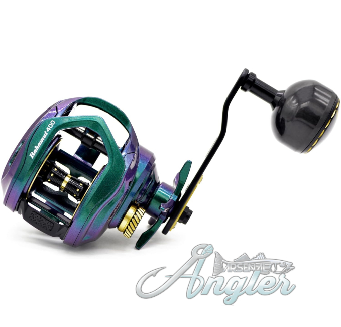 CAMEKOON Bahamut 400 Baitcasting Reel with Carbon Fiber by Angler Arsenal