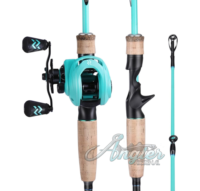 Sougayilang Baitcaster Combo Angler Arsenal Medium Heavy Rod