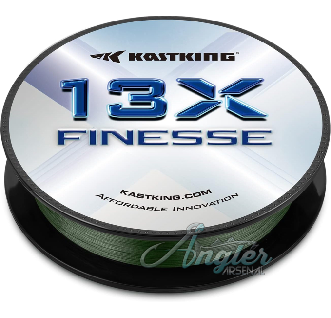 KastKing 13X Finesse Braided Fishing Line Angler Arsenal Abrasion Resistant