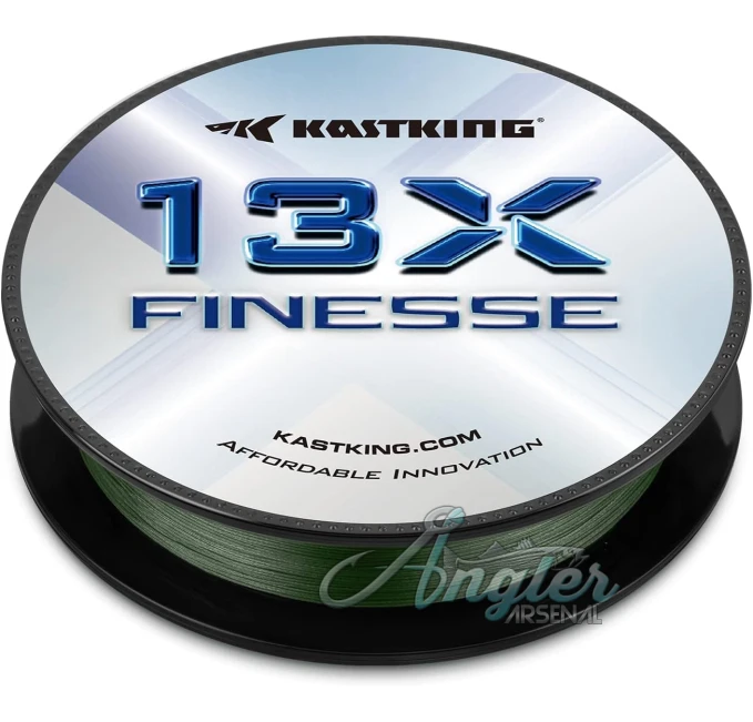 KastKing 13X Finesse Braided Fishing Line Angler Arsenal Abrasion Resistant