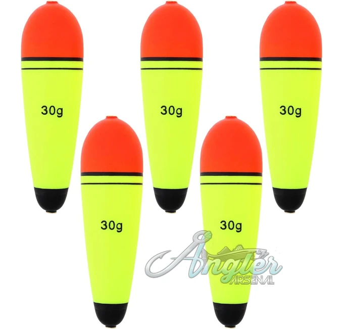 OriGlam Fishing Bobbers by Angler Arsenal Weighted Floats