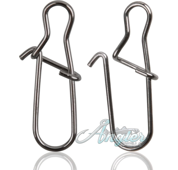 VATEICO Fishing Duo Lock Snaps 120pcs by Angler Arsenal Stainless Steel