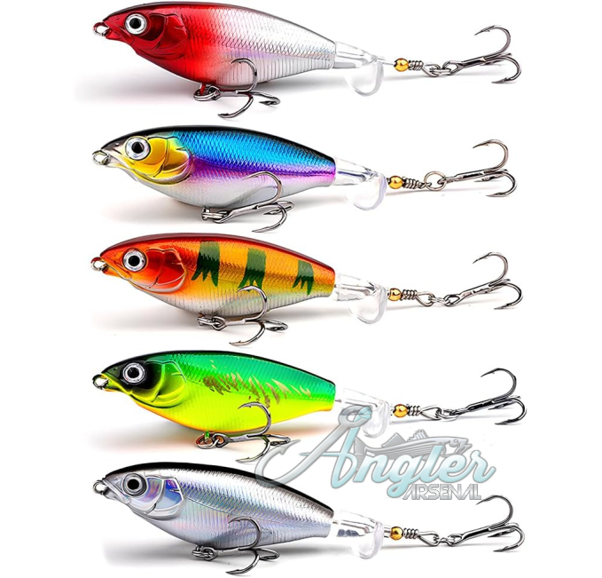Angler Arsenal MTKZKAF Top Water Lures for Bass and Catfish
