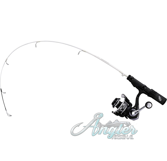 Whiteout Ice Fishing Rod and Reel Combo by 13 Fishing Angler Arsenal