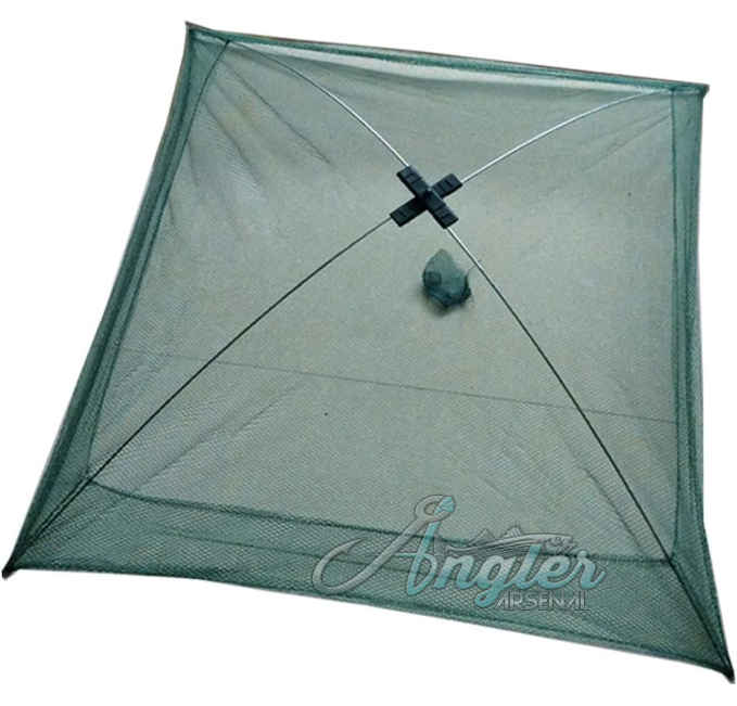 Fishing Umbrella Cast Net by Angler Arsenal for Crab and Minnow