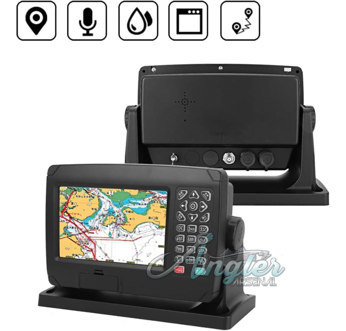 Marine GPS Navigation for Boat with 200 Routes at Angler Arsenal