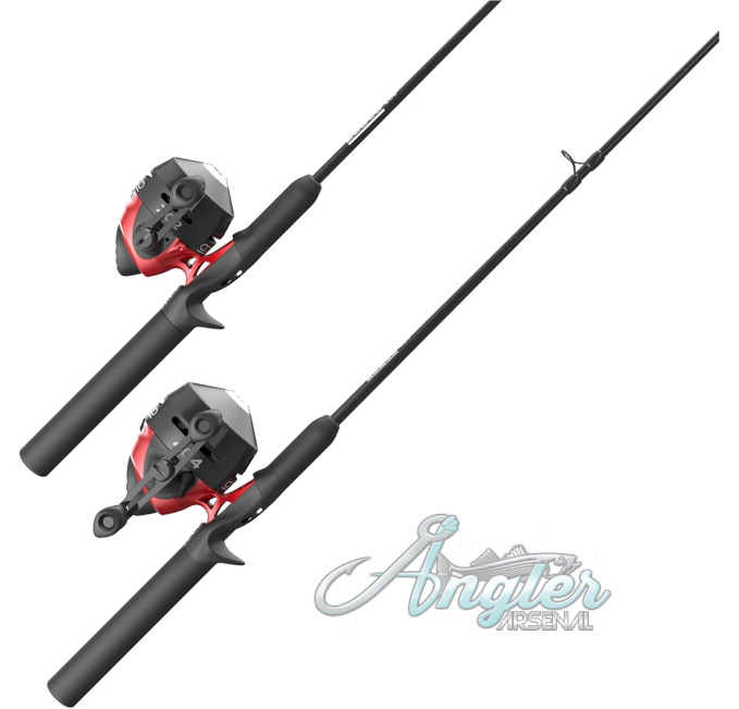 Zebco 202 and 404 Fishing Rod Combos Angler Arsenal 2-Pack