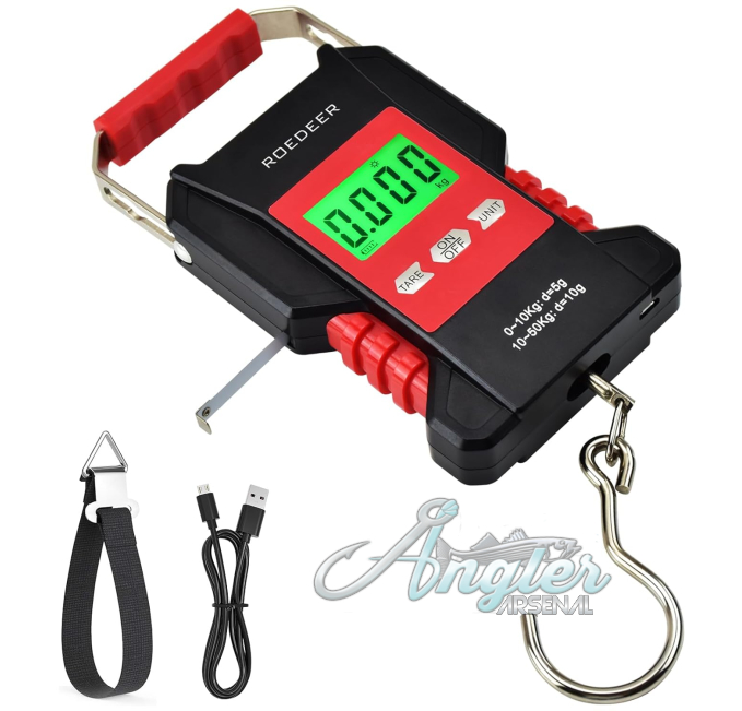 ROEDEER 110lb Waterproof Fishing Scale at Angler Arsenal