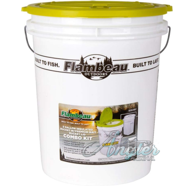 Flambeau Outdoors 6064BC Live Bait Bucket Angler Arsenal