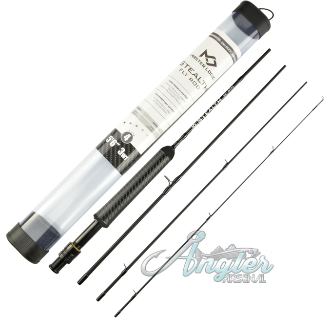 MASTER LOGIC Fly Fishing Rod 5ft6 3WT IM8 Graphite Angler Arsenal