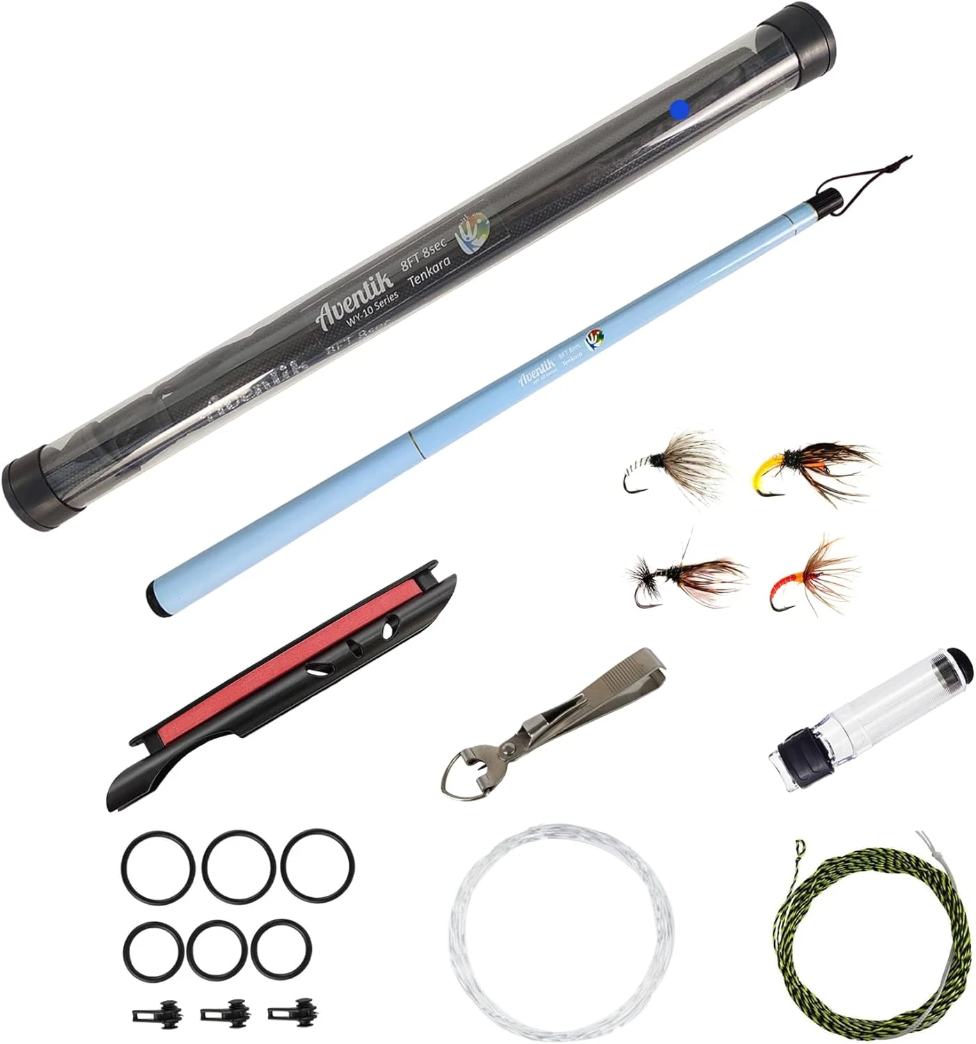 Complete Tenkara Rod Kit Aventik FreshStart 7ft 8ft by Angler Arsenal