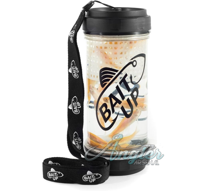 Portable Live Bait Container Bait Up 20 from Angler Arsenal