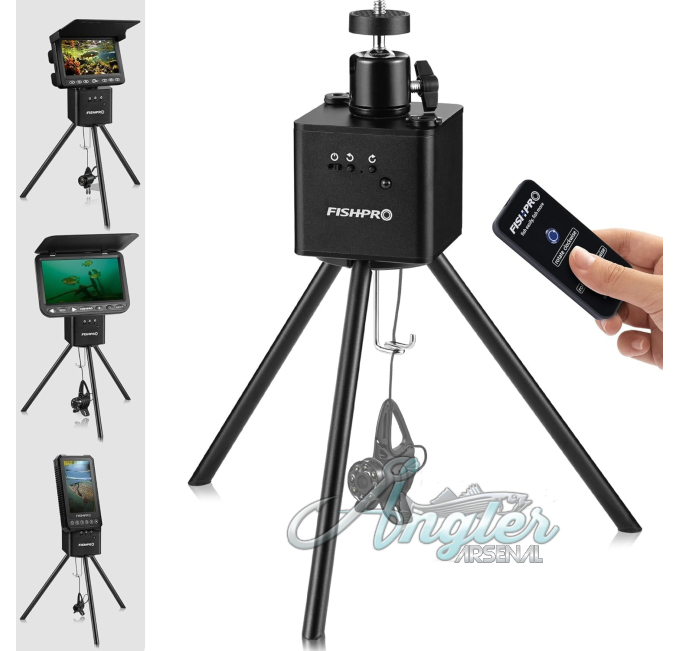 FishPRO Positioner for Ice Fishing Camera Angler Arsenal Tripod